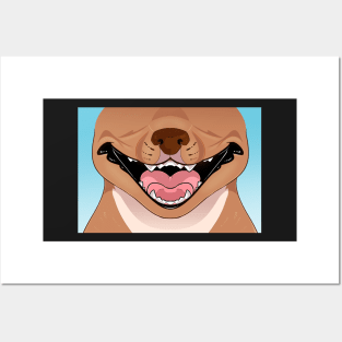 Brown Pibble Posters and Art